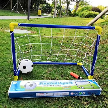 PlayGoal MiniSet | Diversión activa para jugar dentro y fuera - Set de fútbol portátil